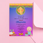 Invitation indienne du premier riz "Annaprashan"