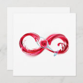 Invitation Infinity (Devant / Derrière)