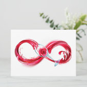 Invitation Infinity (Debout devant)