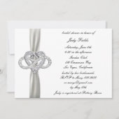 Invitation Infinity Heart Bridal Douche (Devant)
