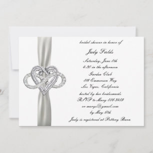 Invitation Infinity Heart Bridal Douche