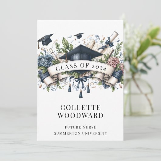 Invitation Infirmière (Debout devant)