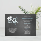 Invitation Infirmière d'obtention du diplôme de BSN (Debout devant)