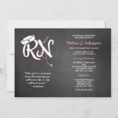 Invitation Infirmière infirmière de la RN cérémonie d'aiguill (Devant)