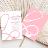 Invitation Infirmière Médicale de la fête de graduation Invit