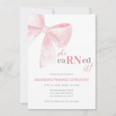 Invitation Infirmière Médicale RN Pinning Graduation Party (Devant)