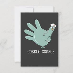 Invitation infirmière Turquie Gobble Squad ER infirmière Than