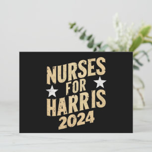 Invitation Infirmières Pour Harris 2024 USA