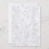 Invitation Informations de mariage à l'ancre rustique bleue (Dos)