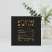 Invitation Informations nutritionnelles Mac and Cheese 2020 T (Debout devant)