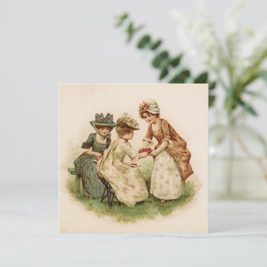 Invitation informelle Tea Party (Debout devant)