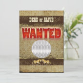 Invitation Infos PHOTO du ranch de Western (Debout devant)