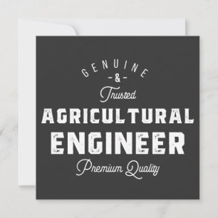 Invitation Ingénieur agricole, cool, ingénieur, ingénieur