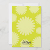 Invitation Inivence des fleurs du jardin (Dos)