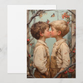 Invitation Innocence en fleur (Devant / Derrière)