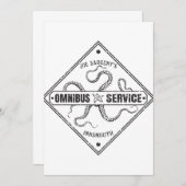 Invitation Innsmouth Bus Service Joe Sargent (Devant / Derrière)