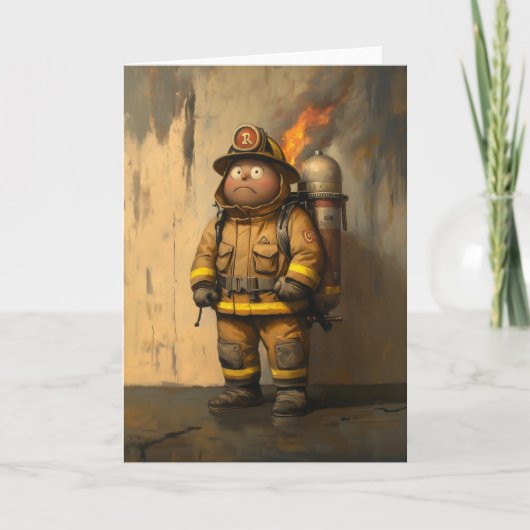 Invitation Inquiétude des flammes : Le pompier écrasé (Devant)