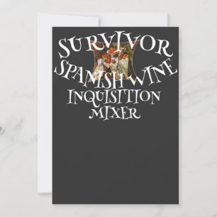 Invitation Inquisition espagnole