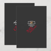 Invitation Inquisition espagnole (Devant / Derrière)