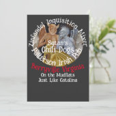 Invitation Inquisition espagnole (Debout devant)