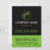 Invitation Insecte du soin 5x7 de pelouse (Devant)