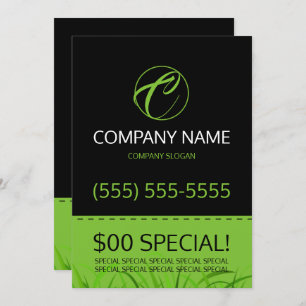 Invitation Insecte du soin 5x7 de pelouse