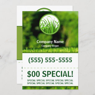 Invitation Insecte du soin 5x7 de pelouse