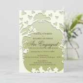 Invitation Inséparable pour toujours sur Pastel Sunset Olive (Debout devant)