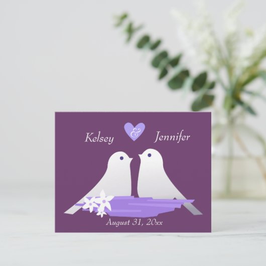 Invitation Inséparables (Debout devant)