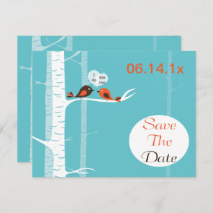 Invitation Inséparables Enregistrer La Date Annonce