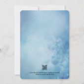 Invitation Inséparables et fleurs de cerisiers (Dos)