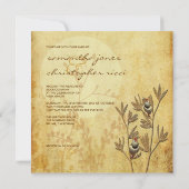 Invitation Inséparables+invitations de mariage (Dos)