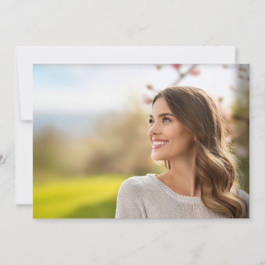 Invitation Insertion d'un diplôme de conception uniquement (Devant)