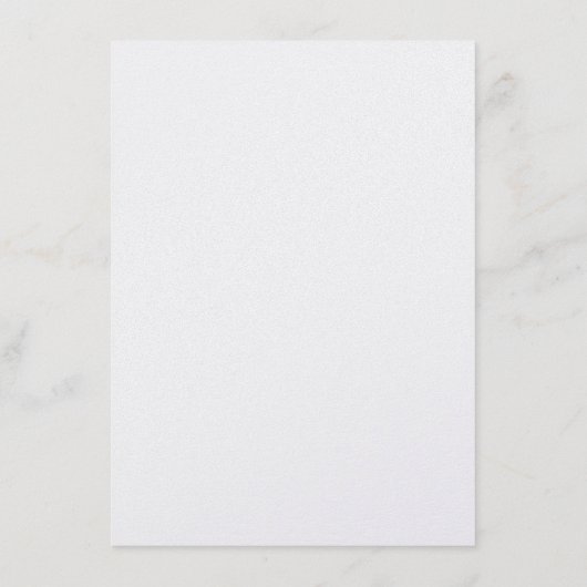 Invitation Insertion simple en noir blanc (Dos)