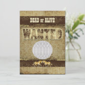 Invitation Insertion vivante morte voulue occidentale de (Debout devant)