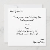 Invitation Inspirational Tree of Life Cancer Survivor Party (Dos)