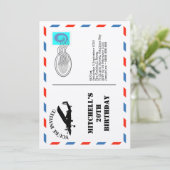 Invitation Inspirée de Voyage (Debout devant)