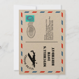 Invitation Inspirée de Voyage