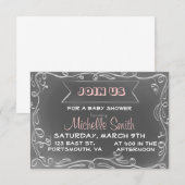 Invitation inspirée du tableau de bord (Devant / Derrière)