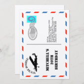 Invitation Inspirée par les Voyages (Devant / Derrière)