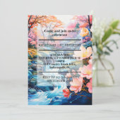 Invitation Inspirer Country Creek fête d'anniversaire (Debout devant)