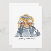 Invitation Installation sur les marches (Devant / Derrière)