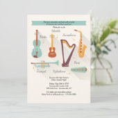 Invitation Instruments de musique (Debout devant)