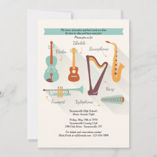 Invitation Instruments de musique