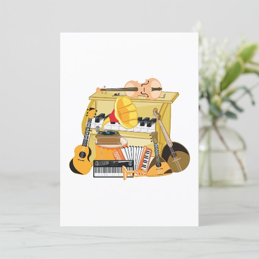 Invitation Instruments de musique