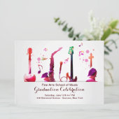 Invitation Instruments de musique (Debout devant)