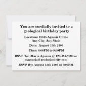 Invitation Intérieur avec précision Sedimental (couches de (Dos)