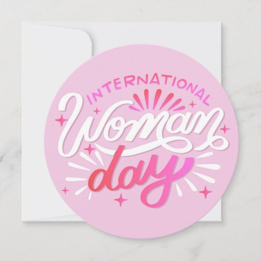 Invitation International Woman Day (Devant)