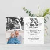 Invitation Into Forever 70th Mariage Anniversary 2 Photo (Debout devant)