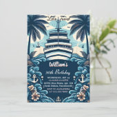 Invitation Into Ocean Waves Ancre de voyage Yacht 30e anniver (Debout devant)